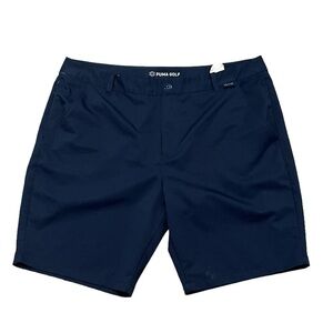 Puma Mens Navy Blue Golf Short Size 38 Outdoor Rugby Casual Classic Athletics